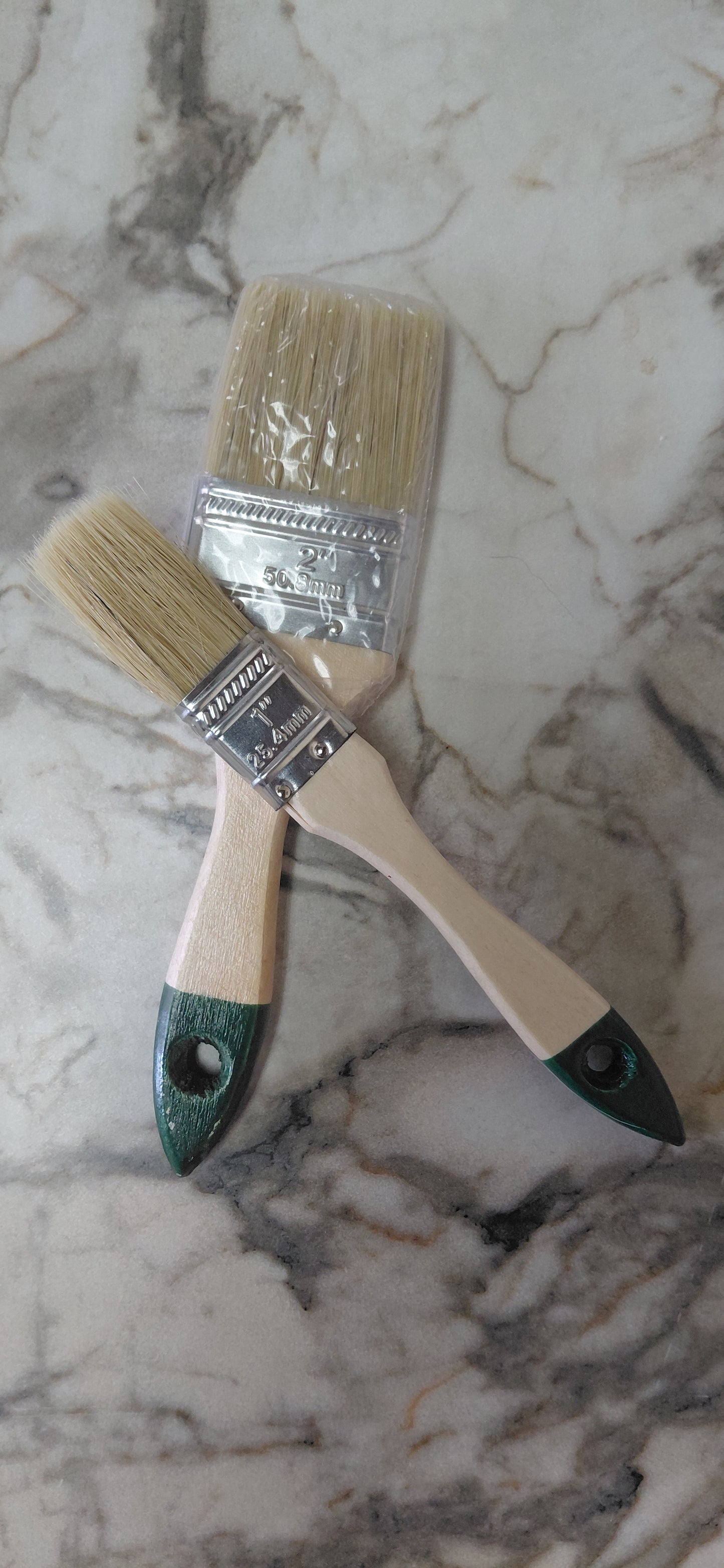 2 and 1 inch Paint Brushes